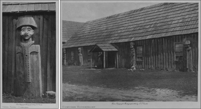 Figure 4c_2 and 4c_3. The larger than life Cowichan Figures with pronounced "Thor" characteristics