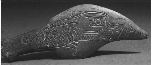 Figure  8.1.  A Bella Bella Stone Club (Royal Ontario Museum 27870)