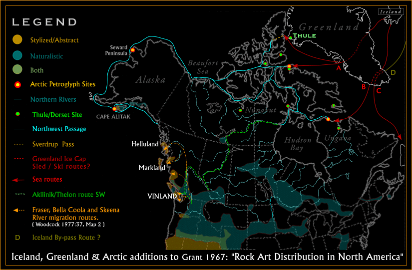 MAP 4f. Embarkation Ports, Hudson Bay, the Akilinik/Thelon route and northern rivers