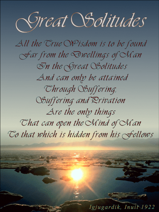 Great Solitudes